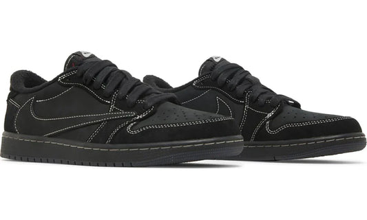 Travis Scott x Air Jordan 1 Low OG SP "Black Phantom" Hype Sneakers UAE