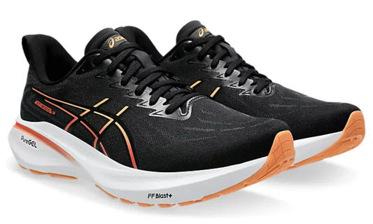 Asics GT-2000 13 Wide "Black Faded Orange" Wide Fit Running Shoes UAE