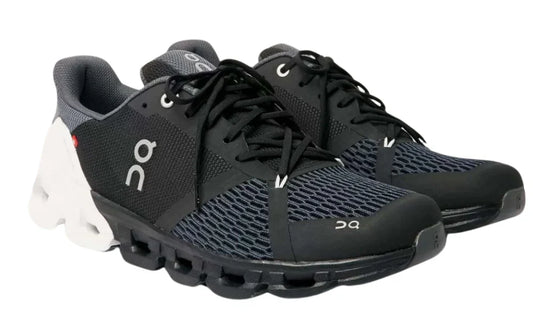 On Cloudflyer "Black White" Stability Running Shoes UAE