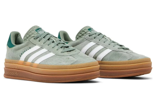 Adidas Gazelle Bold "Silver Green Gum" Sneakers UAE