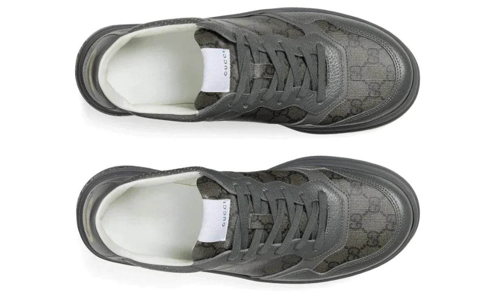 Gucci Lace-Up Sneaker "GG Monogram Grey" Monogram Trainers UAE