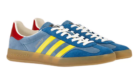 Adidas x Gucci Gazelle "Light Blue Suede" Luxury Sneakers UAE