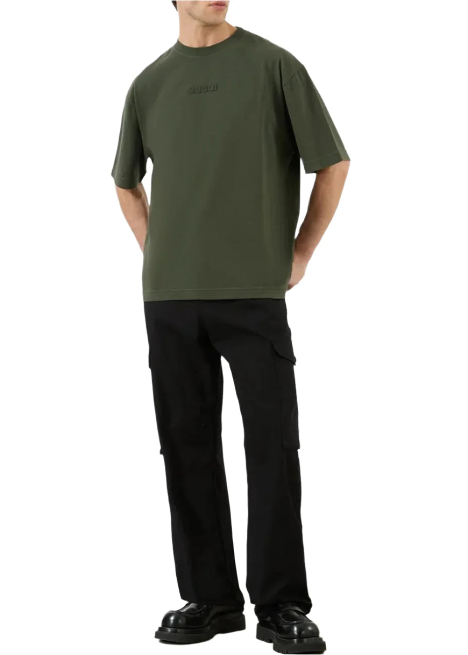 Gucci Embroidered Cotton Jersey T-Shirt "Dark Green" Premium Logo Tee UAE