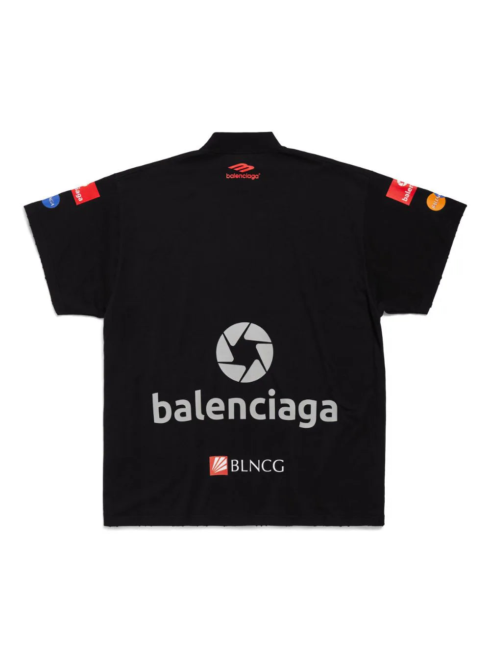 Balenciaga Top League Cotton T-Shirt Sporty Streetwear Tee UAE