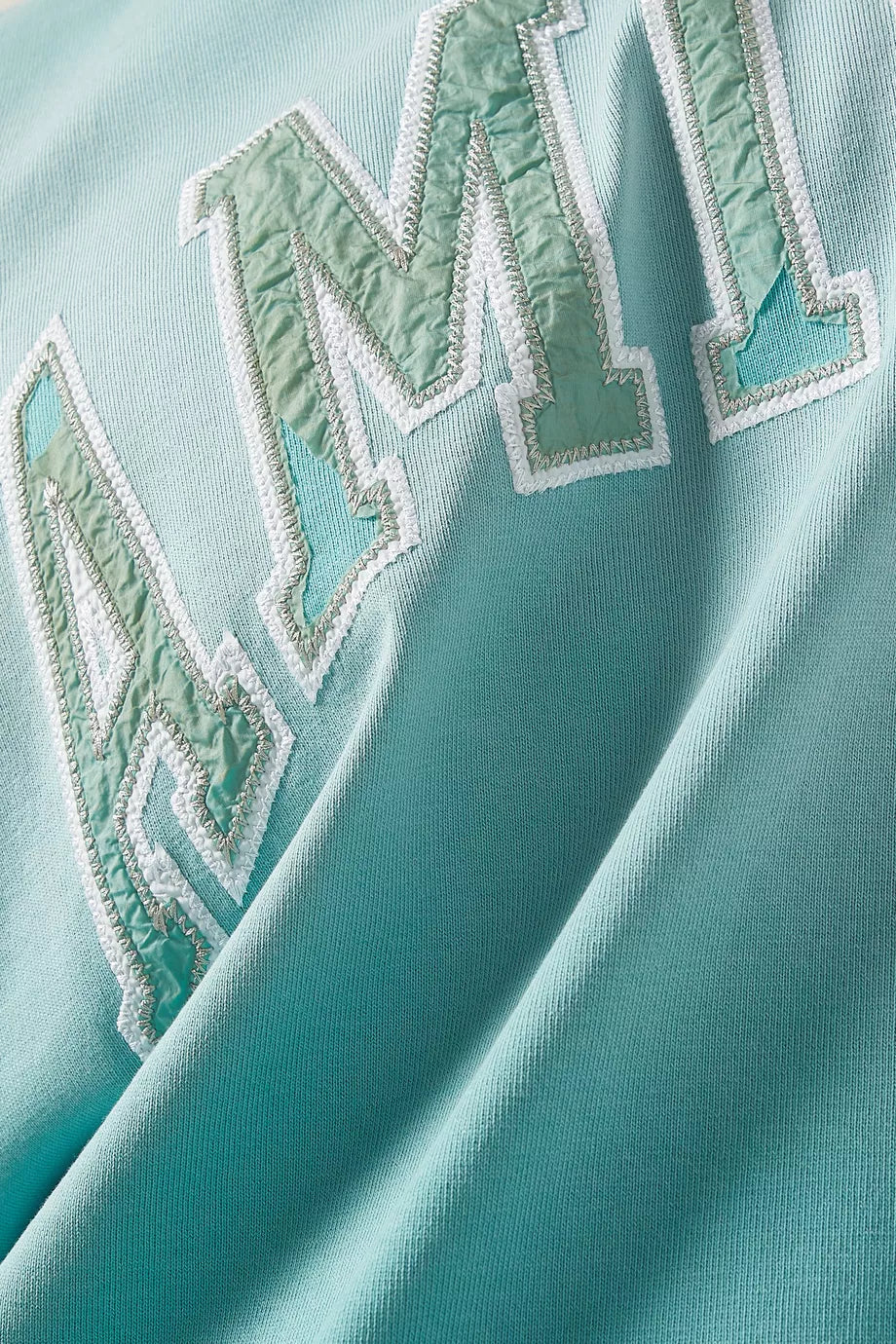 Amiri Follow Vintage Oversized T-Shirt "Blue Cotton" Oversized Tee UAE