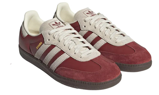 Adidas Samba OG "Preloved Ruby / Cream White" Sneakers UAE