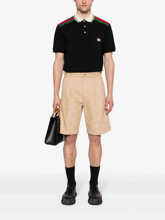 Gucci Interlocking G Cotton Polo Shirt Signature Polo Shirt UAE