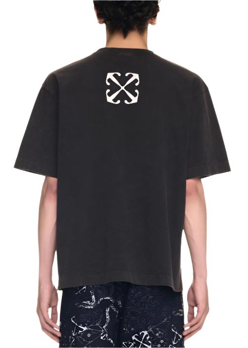 Off-White Blurred Mary T-Shirt Streetwear Print Tee UAE