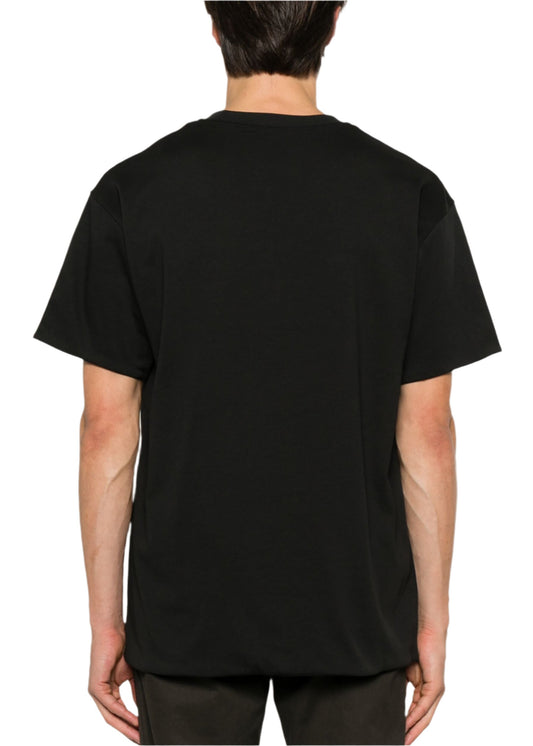 Moncler Logo Reversible T-Shirt "Black" Dual Style Tee UAE