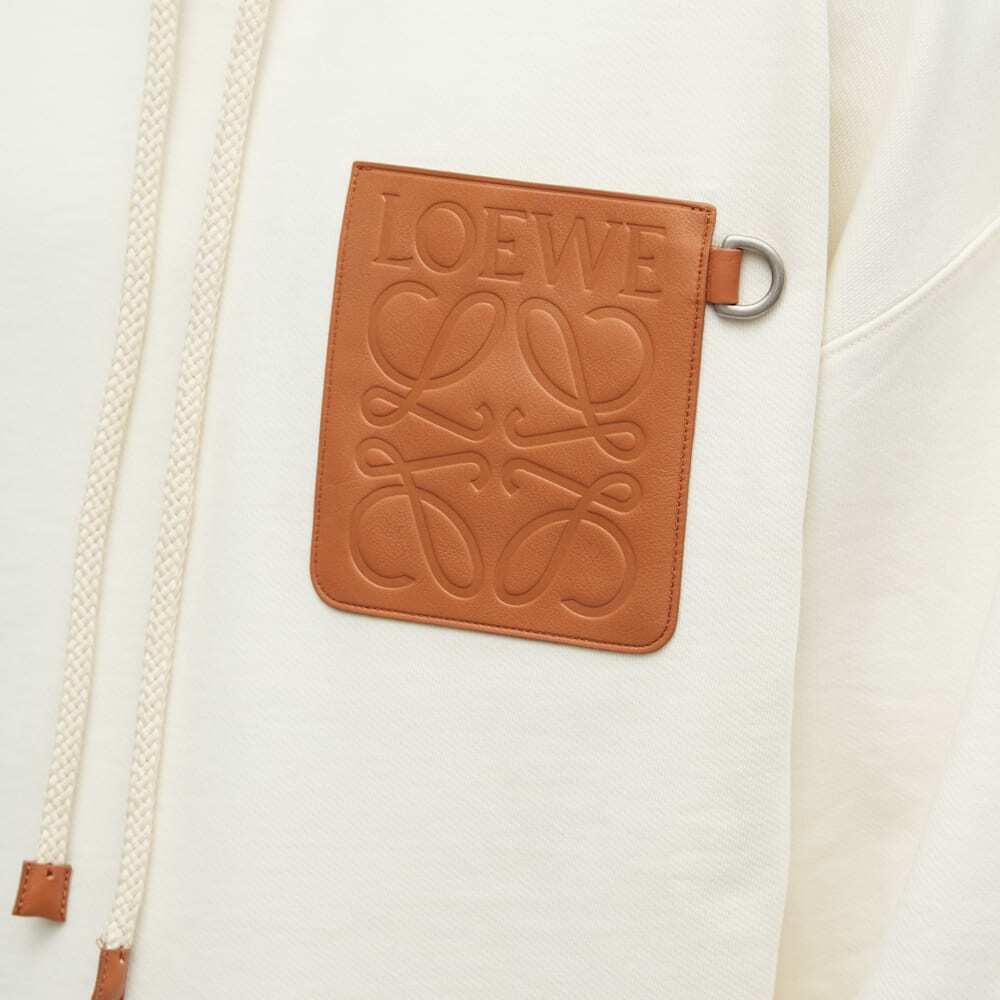 Loewe Anagram Patch Hoodie "White" Designer Hoodie UAE