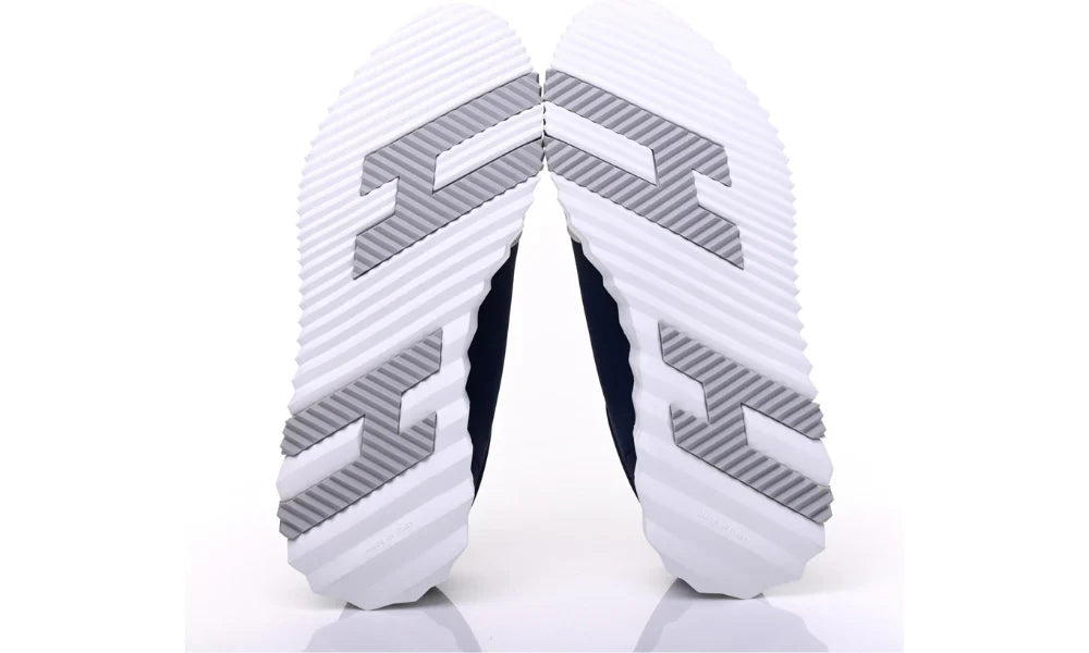 Hermès Suede Nylon Bouncing "Navy Blue Grey" Hybrid Sneakers UAE