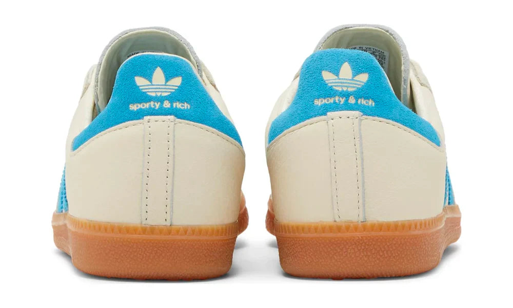 Sporty & Rich x Adidas Samba OG "Cream Blue" Premium Sneakers UAE