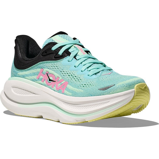Hoka Bondi 9 "Blue Spark Mint Fluorite" Cushion Running Shoes UAE