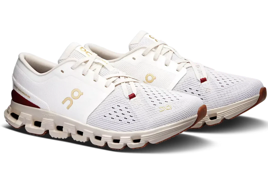 On Running Cloud X 4 "Ivory White" Training Sneakers UAE