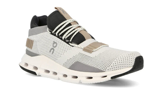 On Cloudnova "White / Sand" Lifestyle Sneakers UAE