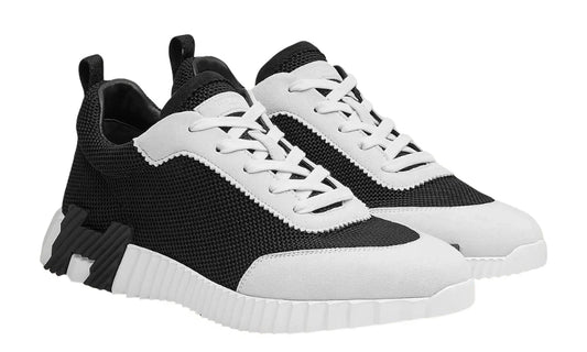 Hermes Bouncing Sneaker "Black White" Classic Sneakers UAE