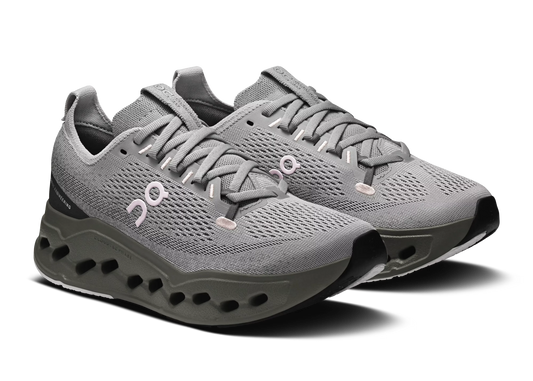 On Cloudsurfer Max "Alloy / Asphalt" Cushion Running Shoes UAE