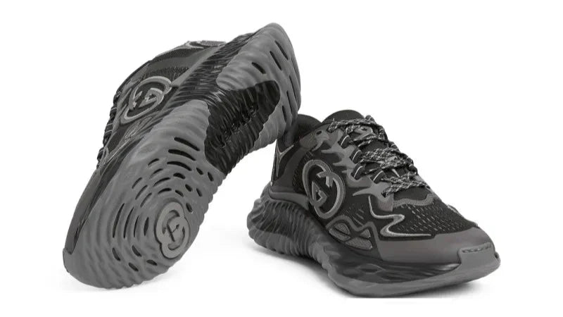 Gucci Ripple Sneaker "Black Grey" Urban Style Sneakers UAE
