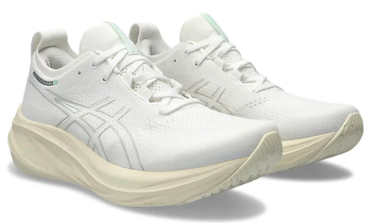 Asics Gel Nimbus 26 "White Off White" Running Shoes UAE