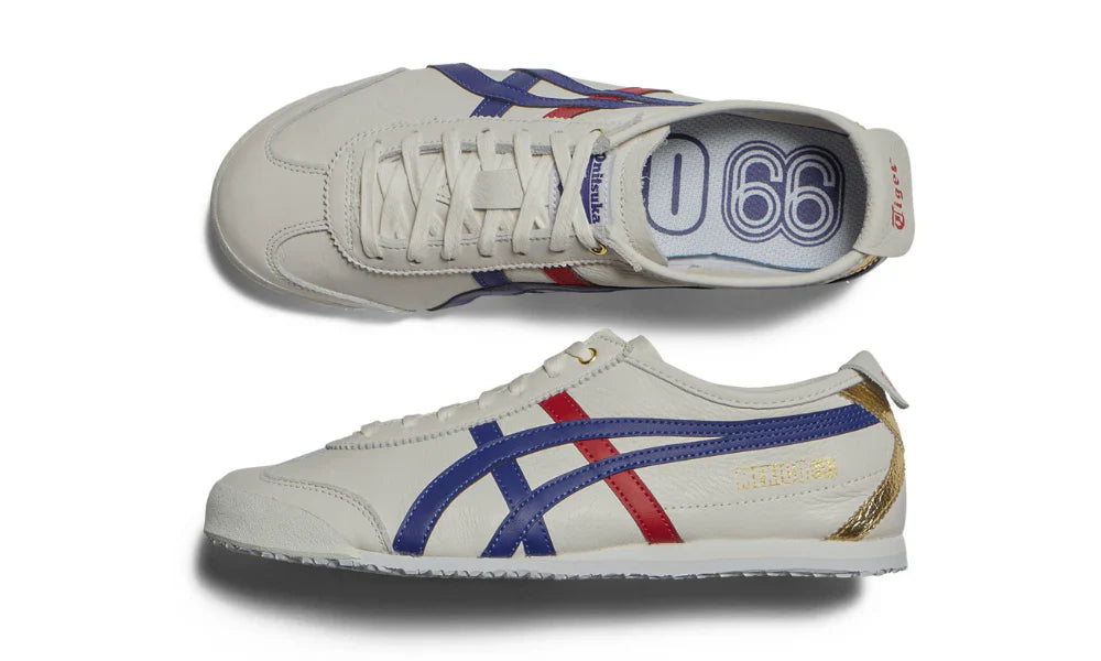Asics Onitsuka Tiger Mexico 66 "White Dark Blue" Casual Sneakers UAE