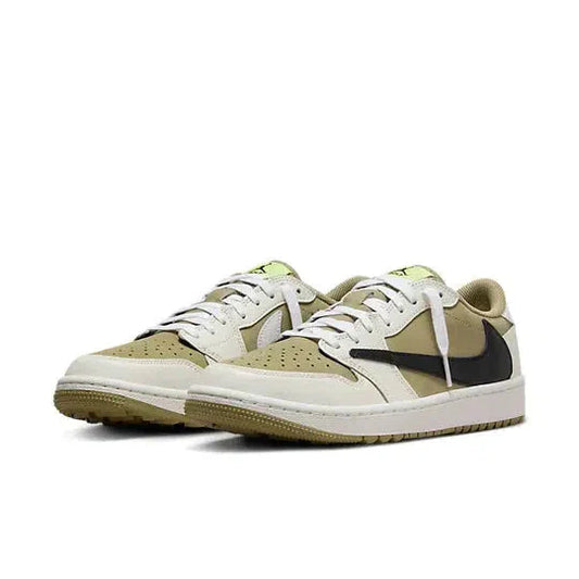 Air Jordan 1 Retro Low Golf Travis Scott "Neutral Olive" Golf Sneakers UAE