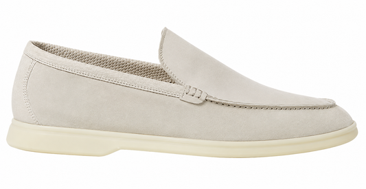 Loro Piana Summer Walk Loafer "Pearl" Soft Tone Loafers UAE