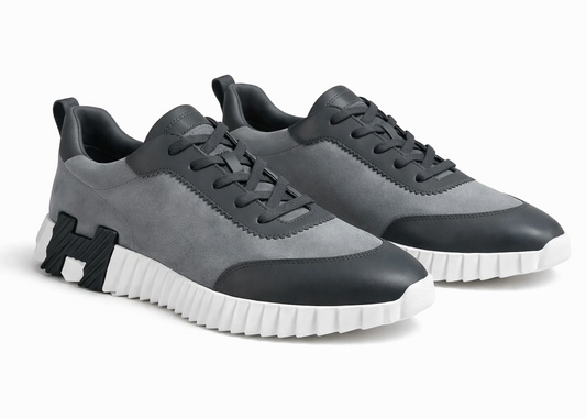 Hermes Bouncing "Stormy Gray" Luxury Sneakers UAE