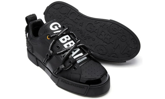 Dolce & Gabbana Portofino Sneakers "Black" Luxury Sneakers UAE