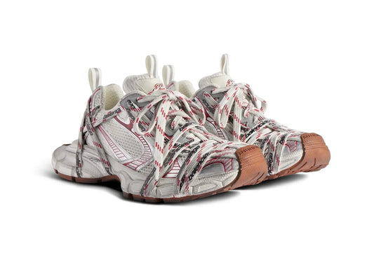 Balenciaga 3XL "Beige Grey Red Brown" Multi Color Sneakers UAE