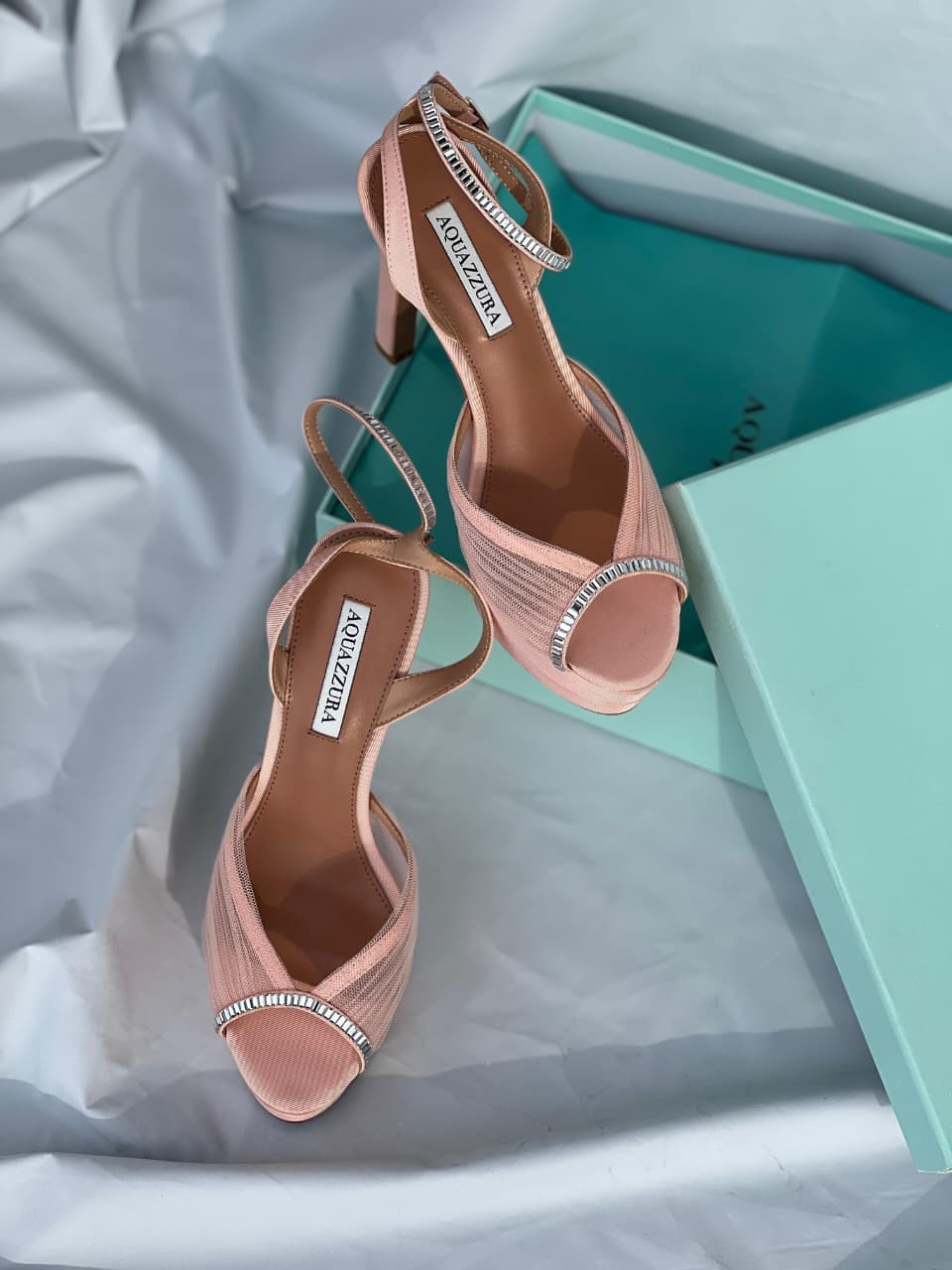 Aquazzura Be Mine Plataeu 130 Heels