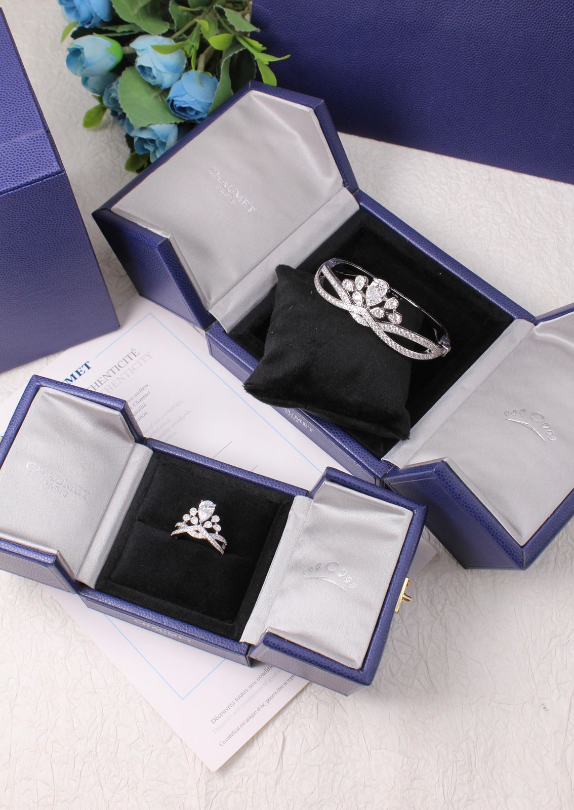 Chaumet Aigrette Impériale BANGLE (17cm) & RING