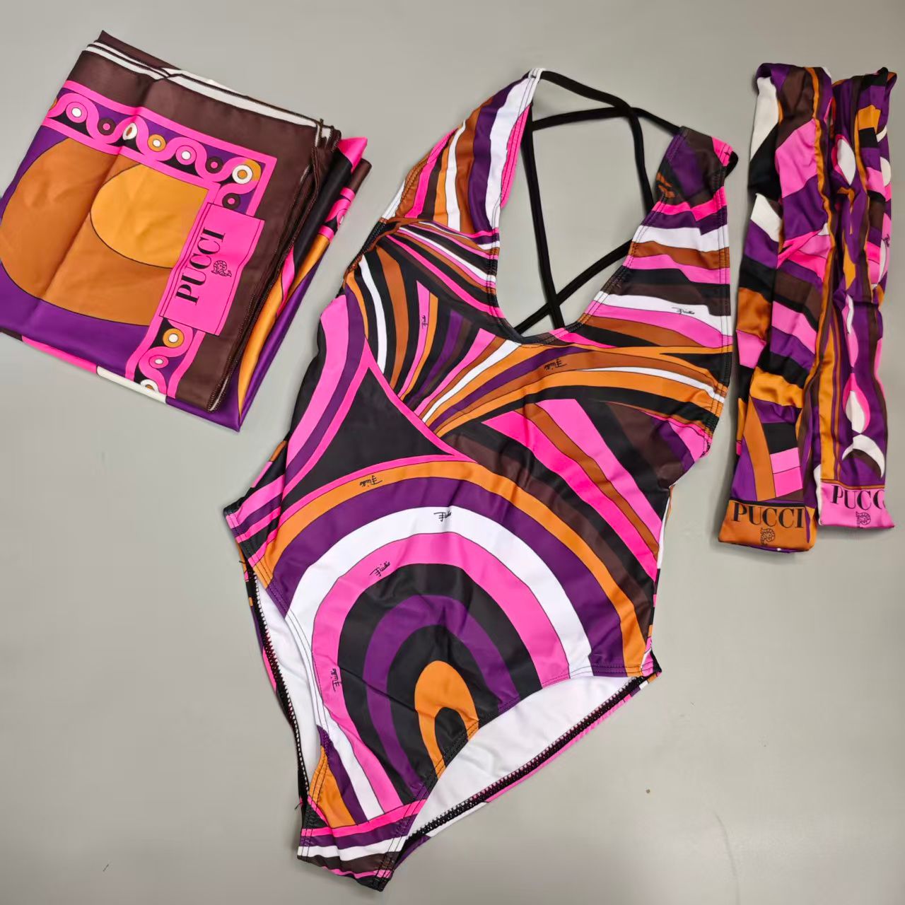 PUCCI Marmo-print Swimsuit