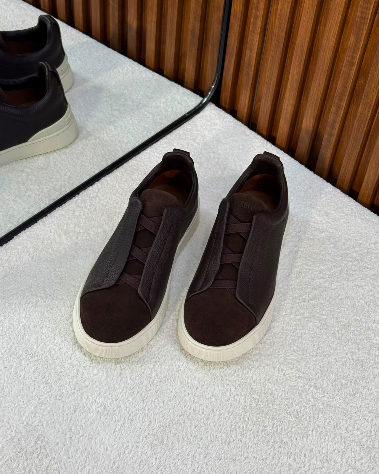 Zegna Triple Stitch Sneakers