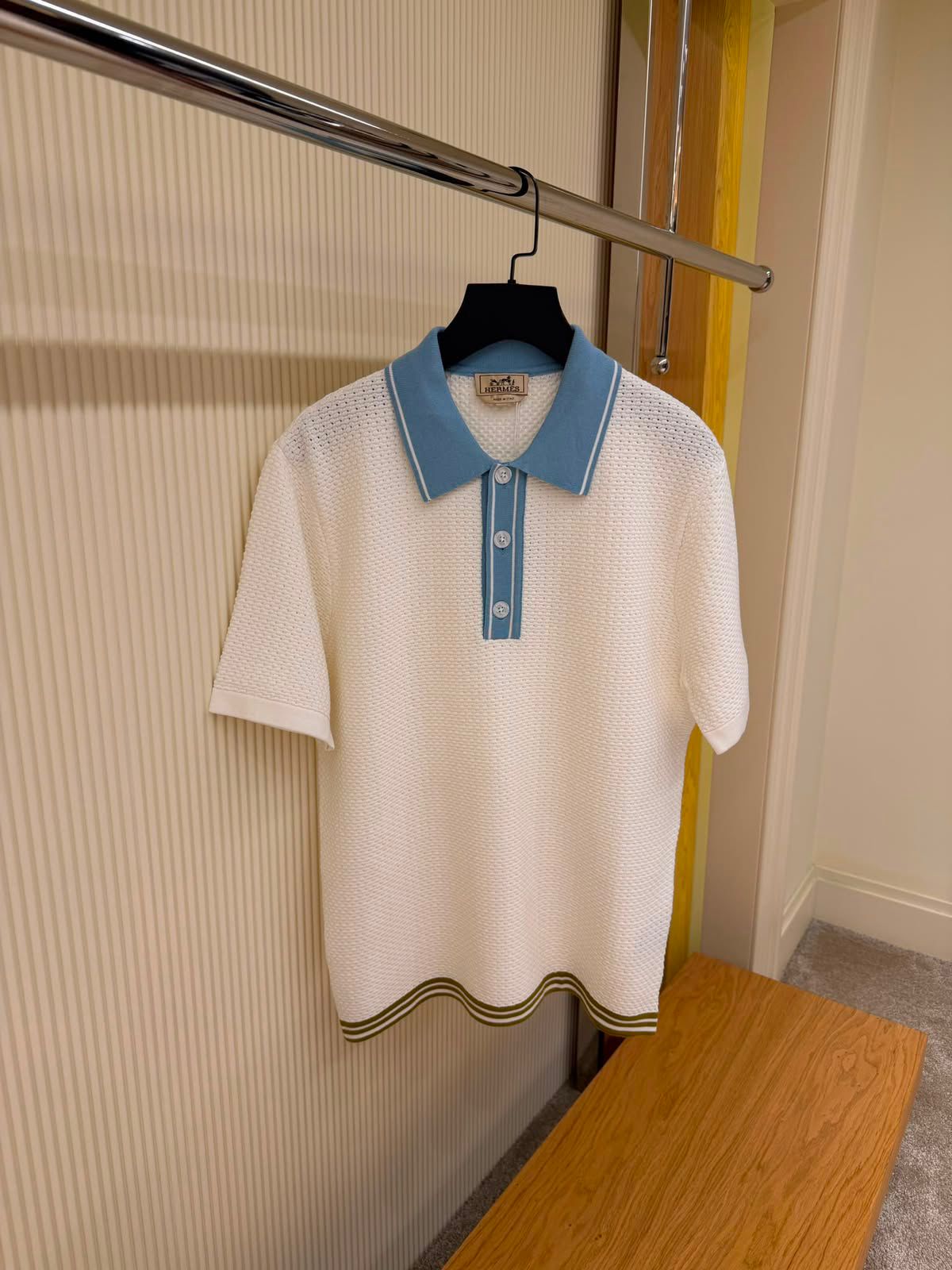 Hermes Ajoures colores polo shirt
