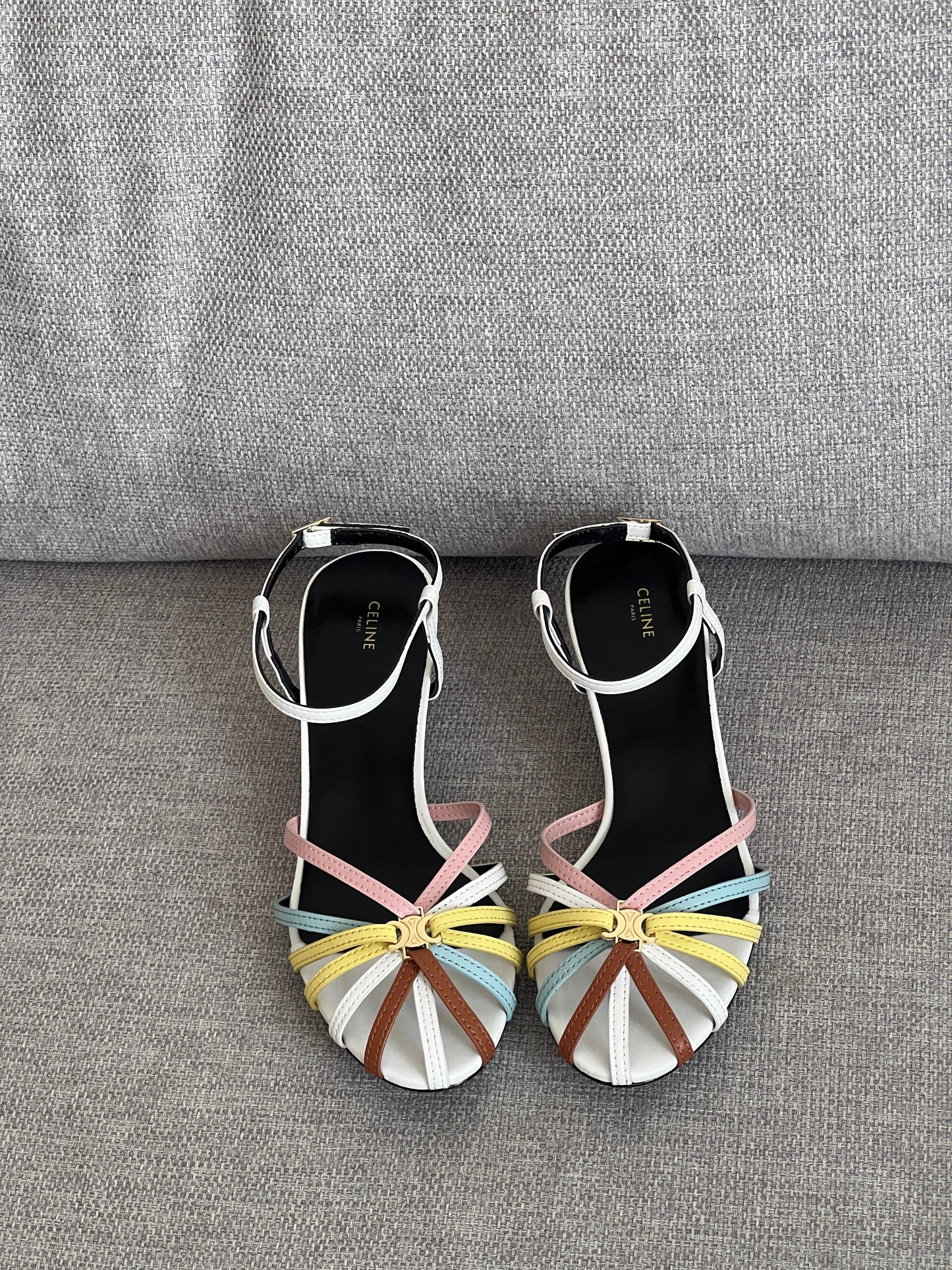 CELINE TRIOMPHE SANDAL IN LAMBSKIN