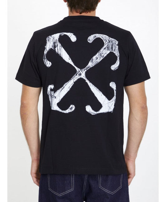 Off-White Scratch Arrow T-Shirt Signature Arrow Tee UAE