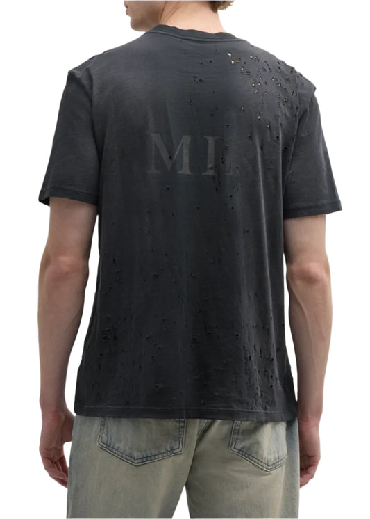 Amiri Faded Jersey Shotgun T-Shirt Vintage Style Tee UAE