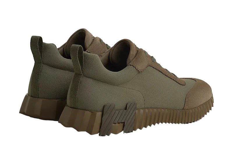 Hermes Bouncing Sneakers "Tundra Green" Outdoor Style Sneakers UAE