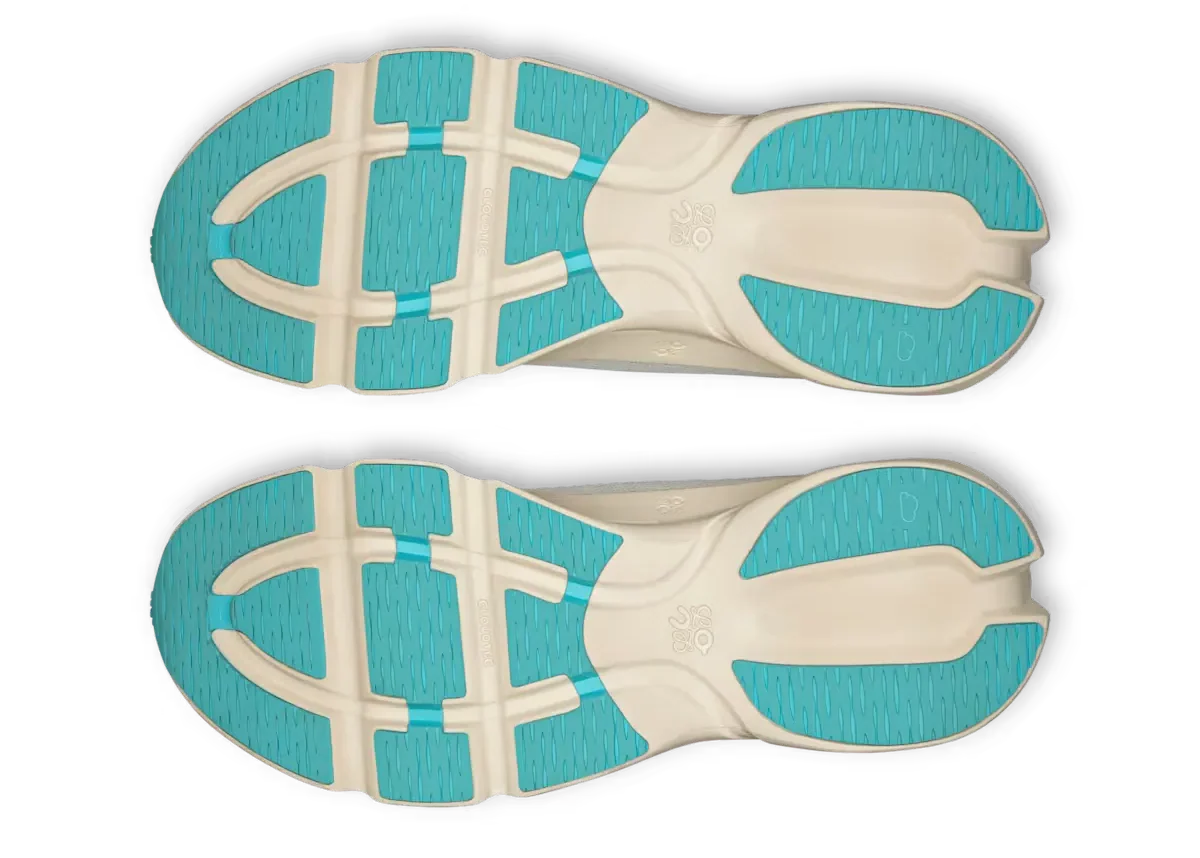 Loewe x On Running Cloudsolo "Sand / Turquoise" Premium Sneakers UAE