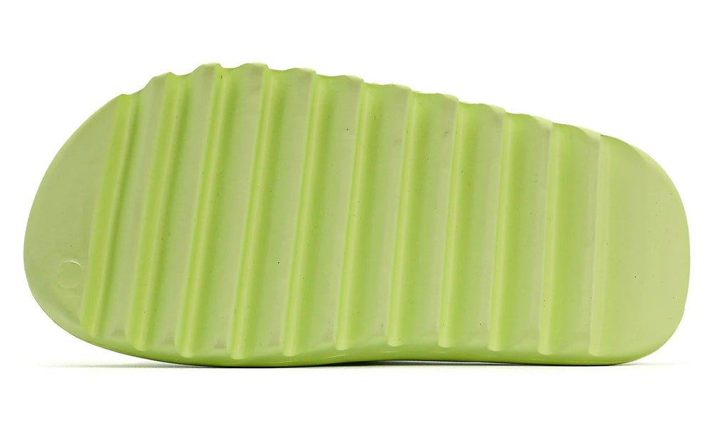 Adidas Yeezy Slide "Glow Green" Soft EVA Slides UAE