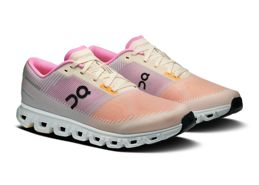 On Cloud 6 Push "Tangerine / Raspberry" Sport Running Shoes UAE