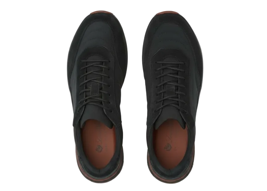 Loro Piana Week End Walk "Full Black" All Black Sneakers UAE