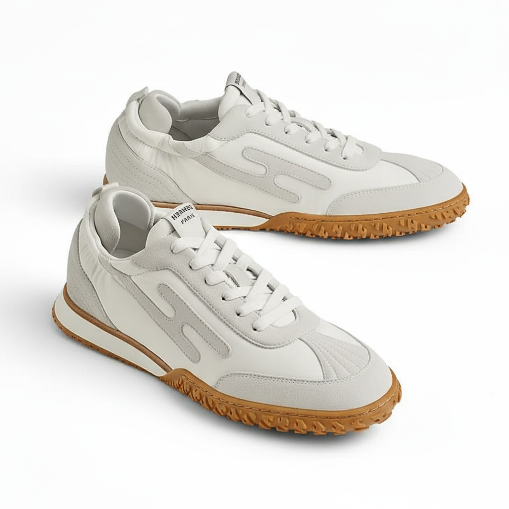 Hermes Jet "White" Minimal Luxury Sneakers UAE