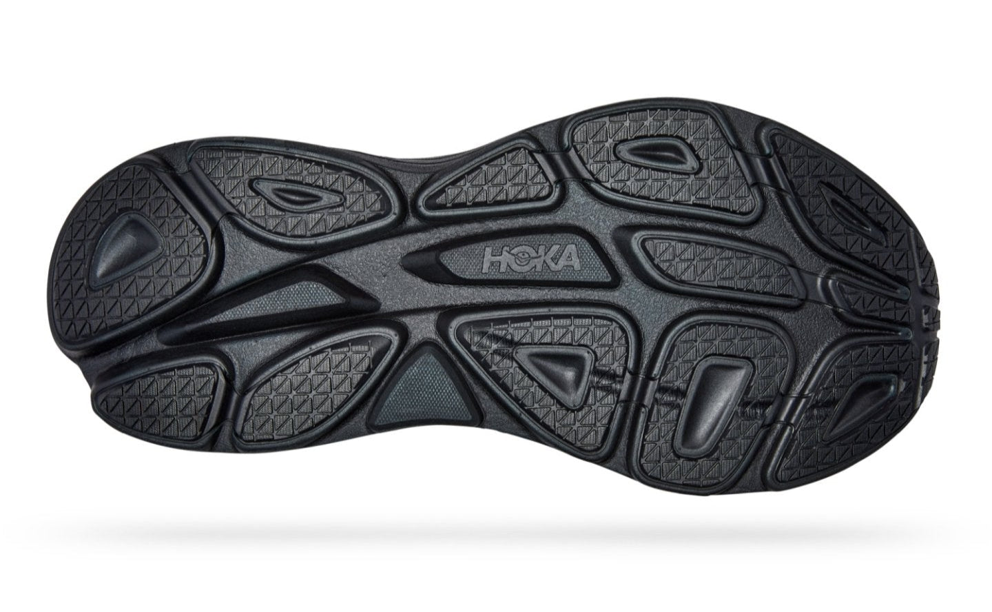 HOKA ONE ONE Bondi 8 "Black" Cushion Running Shoes UAE