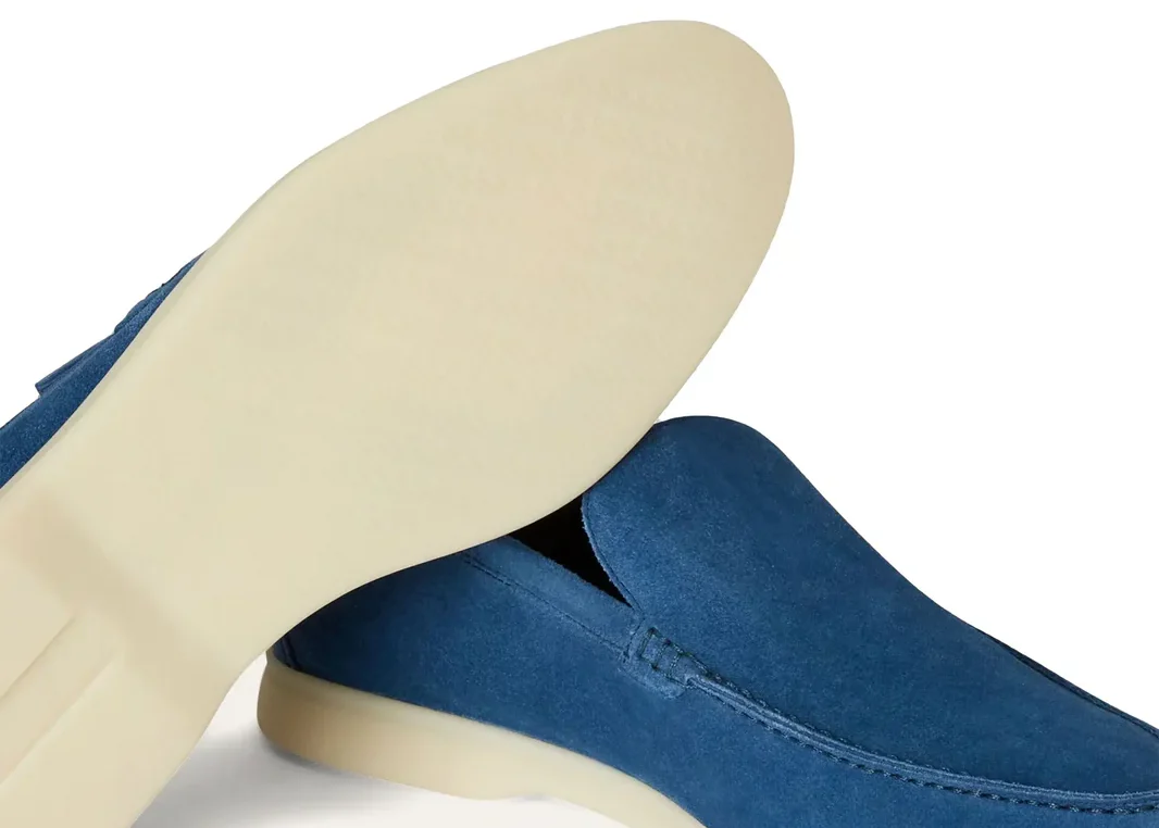 Loro Piana Summer Walk Loafer "Navy Blue" Elegant Loafers UAE