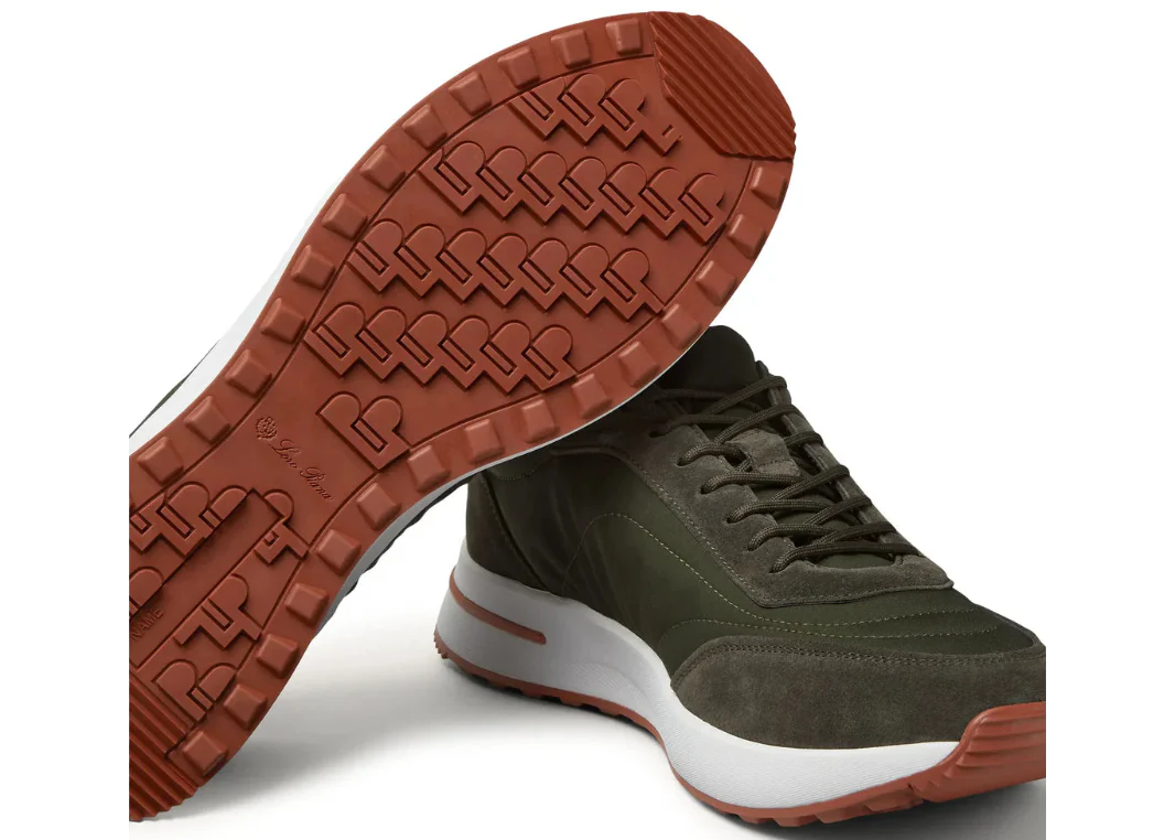 Loro Piana Week End Walk "Ireland Green" Premium Walking Shoes UAE