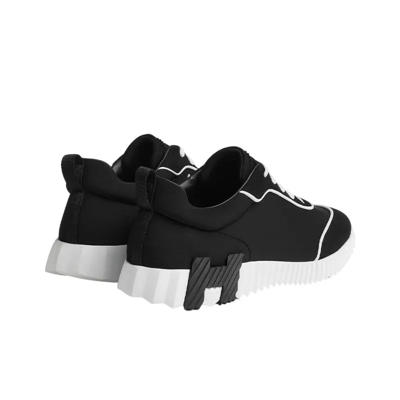 Hermes Bouncing "Black White" Casual Low-Top Sneakers UAE