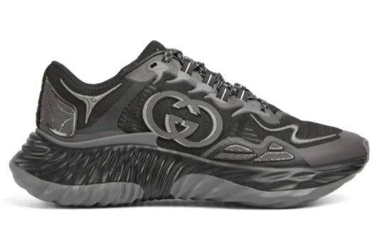 Gucci Ripple Sneaker "Black Grey" Urban Style Sneakers UAE