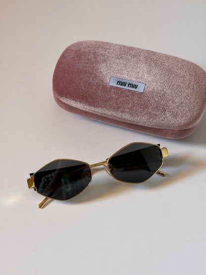 Miu Miu polygonal sunglasses