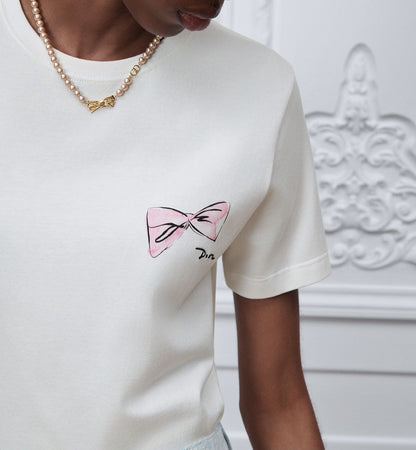 Dior Fitted T-Shirt White Cotton
